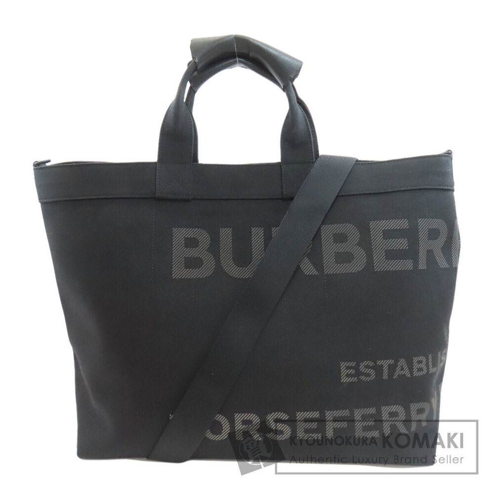 Burberry Horseferry Handbag Canvas